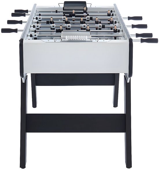 Vente-unique Tafelvoetbal SUAREZ van mdf - L153 x B77,6 x H96 cm - Wit L 153 cm x H 96 cm x D 77.6 cm van Merkloos — afbeelding 4