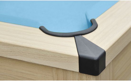Moduleerbare tafel - Biljart en tafeltennis BALTHAZAR - 213 x 112 x 81.5 cm - Blauw L 213.4 cm x H 81.5 cm x D 111.8 cm van Modu — afbeelding 5