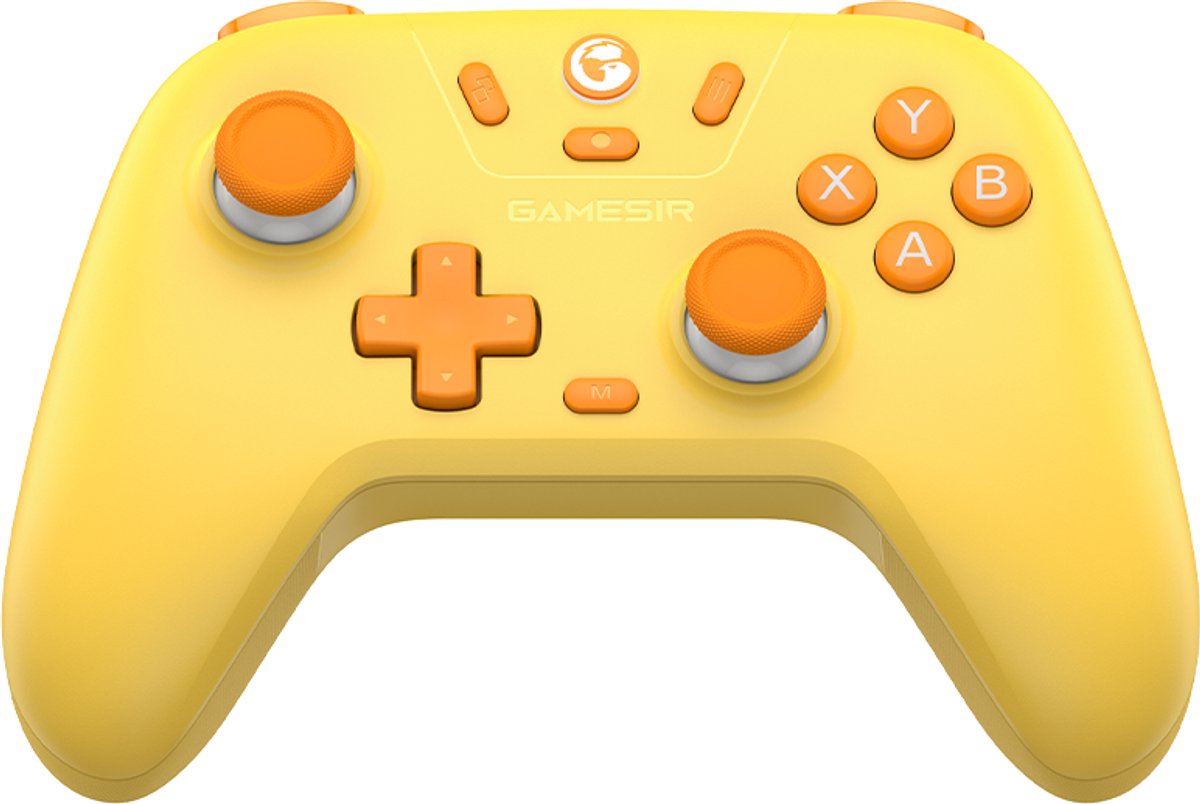 GameSir Nova Lite - Draadloze Controller - Hall Effect - Voor Switch/Switch 2/PC/Android/iOS - Geel
