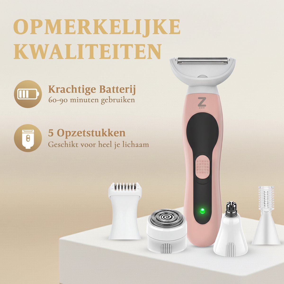Zeri Ladyshave 5-in-1 thumbnail 3