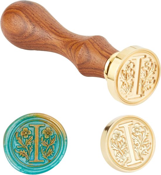 Waxzegel / Lakzegel stempel kerstman voor het maken van een lakstempel