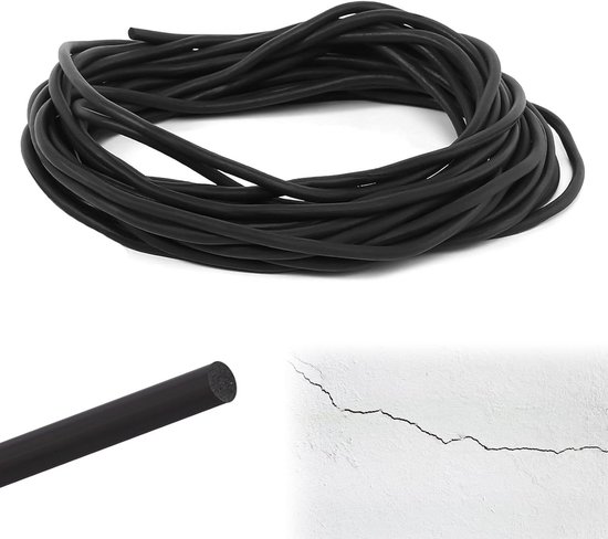 QUARKZMAN Schuimrubberen afdichtingsstrip, diameter 2,5 mm, 8