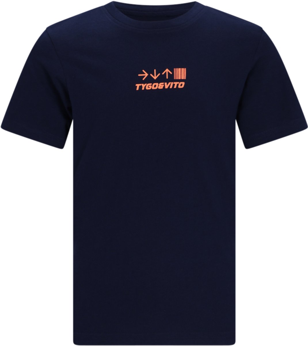 TYGO & vito jongens T-shirt blauw maat 122/128
