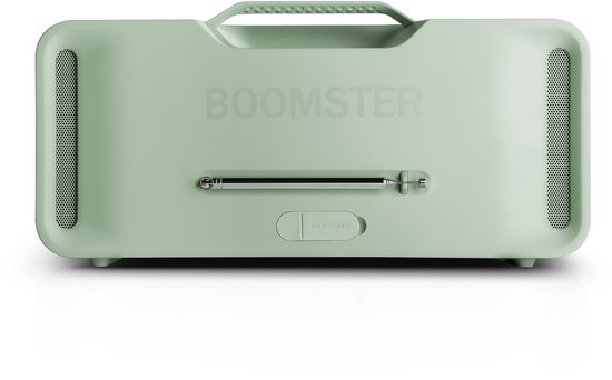 Teufel BOOMSTER 4 Robuuste Bluetooth-luidspreker met 2.1-stereosysteem Geluidssysteem DAB+ en FM-RDS-radio, tot 23 uur batterijduur, bescherming tegen spatwater volgens IPX5-norm, USB-C - mintgroen van Merkloos — afbeelding 3