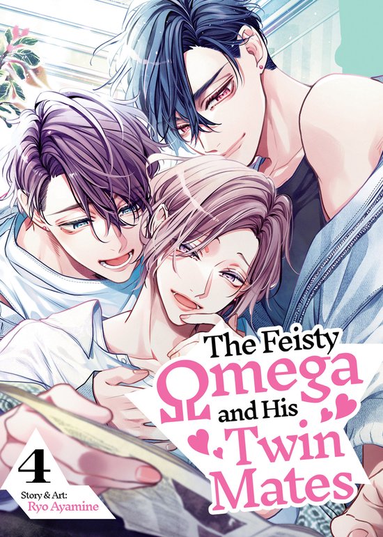 The Feisty Omega and His Twin Mates-The Feisty Omega and His ... - cover