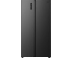 Hisense RS3P558NEFD - Amerikaanse koelkast - No-Frost - 178 cm hoog - 544 liter - Energielabel D - Invriesvermogen 12 kg/24u - Geluidsniveau 37 dB - LED Display - SuperCool - FastFreeze - Deuralarm - Inverter Compressor - Multi Airflow