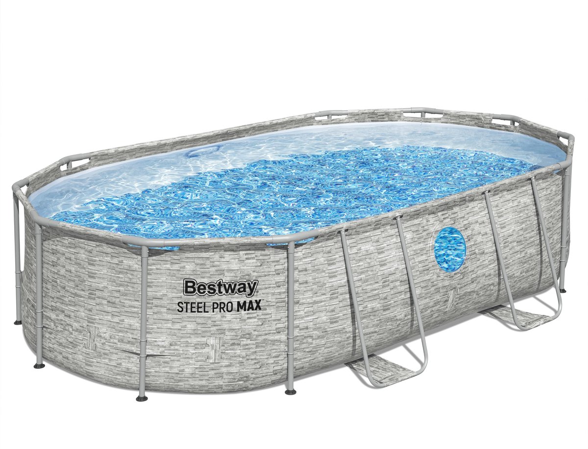 Bestway Power Steel Vista zwembad 488x305x107 cm