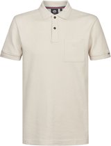 Petrol Industries - Heren Piqué polo Pistón - Wit - Maat XL