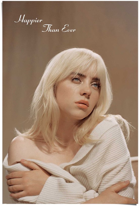 Poster Billie Eilish - 91,5x61cm - Papier - REINDERS
