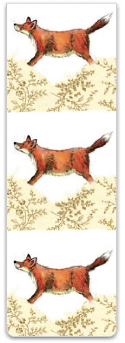 Alex Clark Large Fox Magnetic Bookmark ~ Magnetische boekenlegger Vos