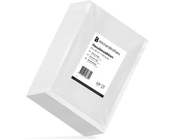 KitchenBrothers Vacuumzakken - 100 stuks - 20x30cm - BPA-vrij - Vacuumzakken voedsel - Sous vide zakken - Voor Vacumeermachine