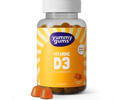 Yummygums • Vitamine D gummies • 60 stuks • 2 maanden gebruik