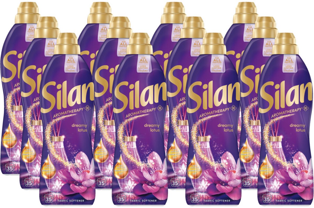 Silan Wasverzachter - Aroma Therapy - Dreamy Lotus 770ml - 12x 35 Wasbeurten - Voordeelverpakking