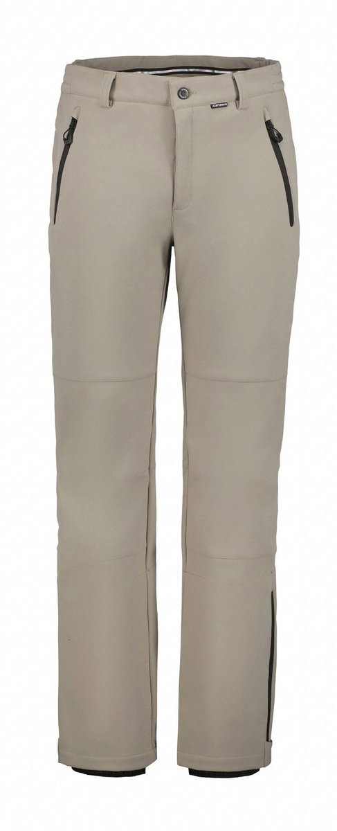 ICEPEAK FRANKFURT Heren Softshell Skibroek Grijs