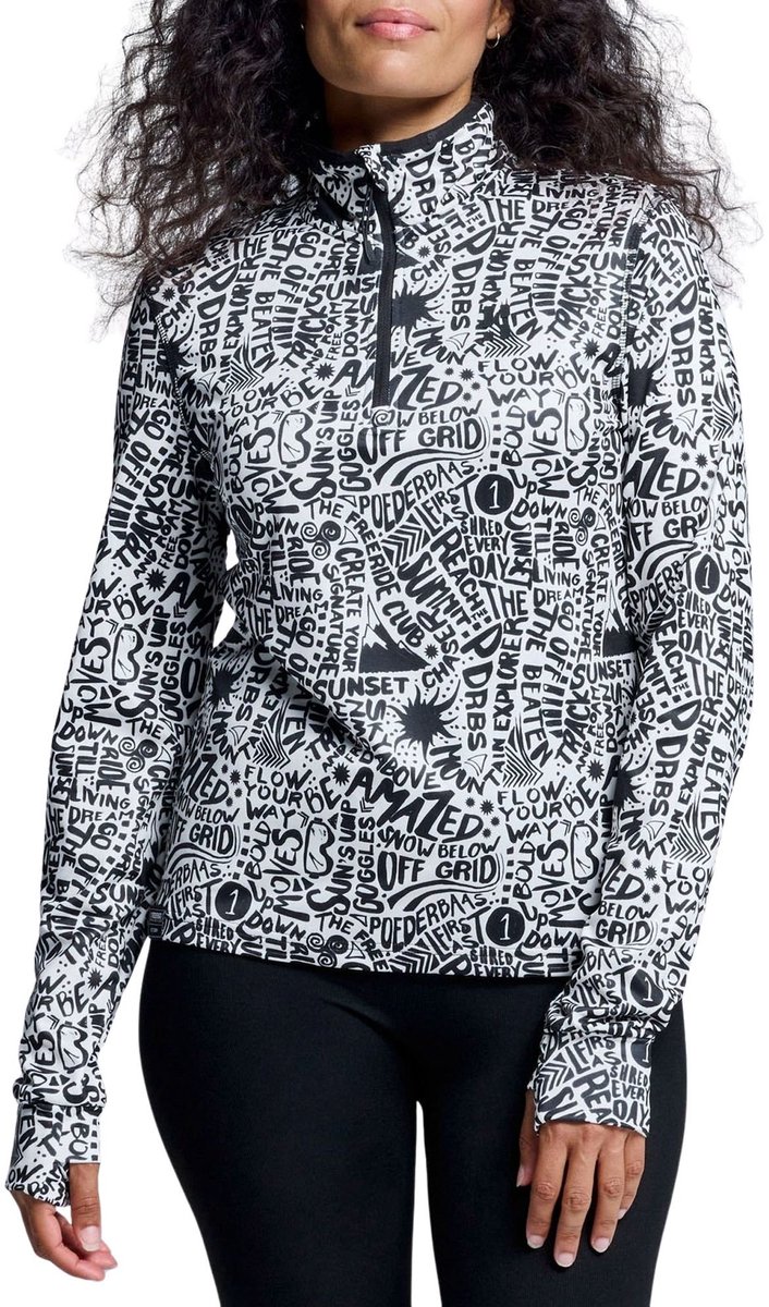 Poederbaas Skipully Dames Cabin Life Zwart