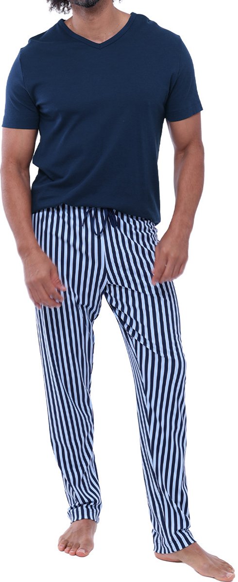 Mey Heren pyjama Graphic Stripes