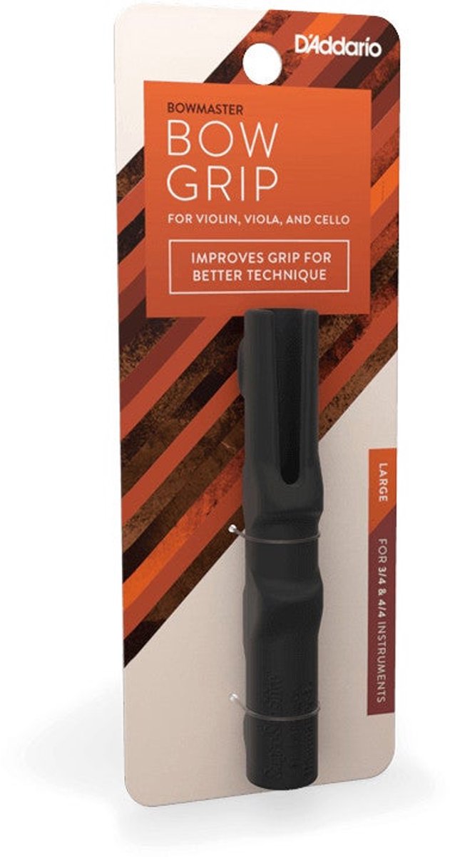 D'Addario Bowmaster Bow Grip Large hulpmiddel voor strijkstok techniek