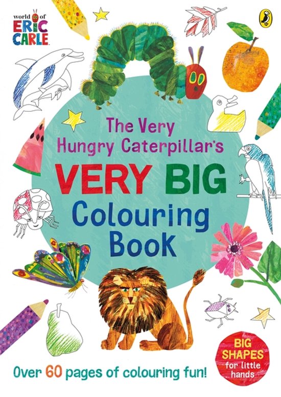 The Very Hungry Caterpillar's Very Big Colouring Book - cover