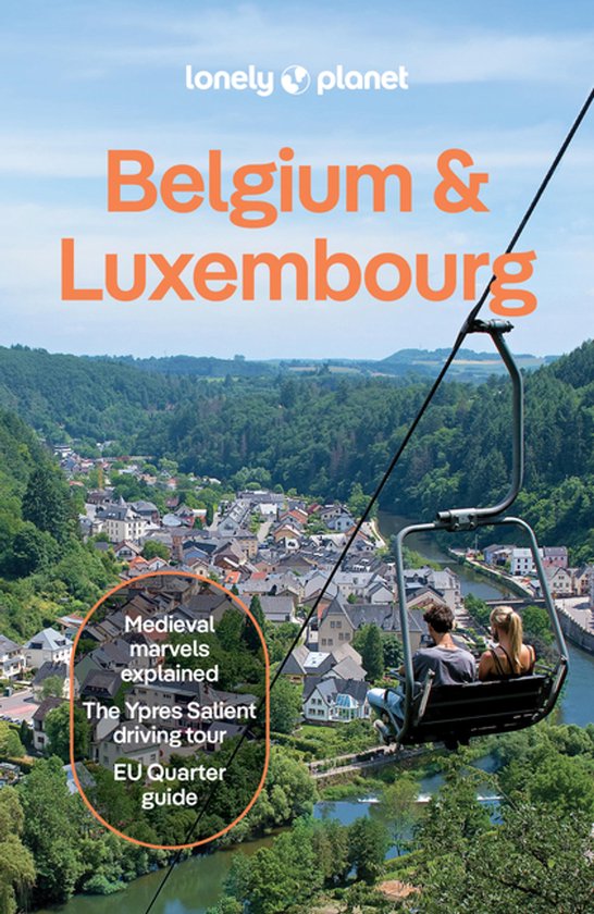 Travel Guide- Lonely Planet Belgium & Luxembourg - cover