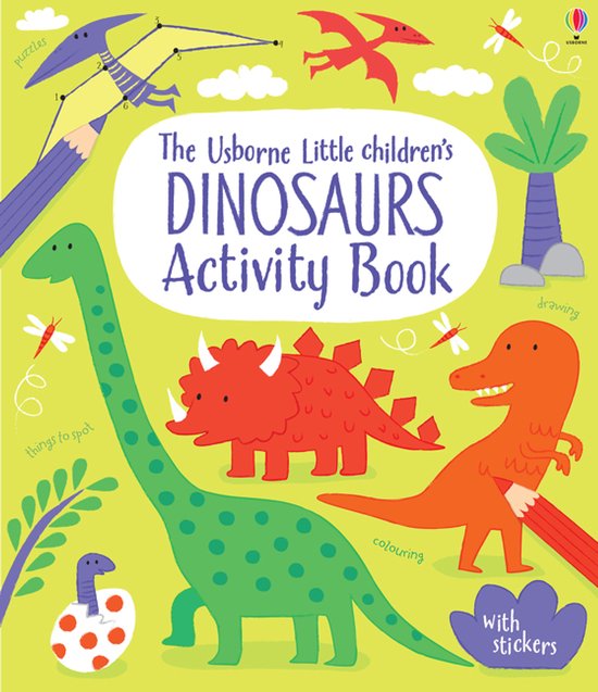 Little Children's Dinosaurs Activity Book