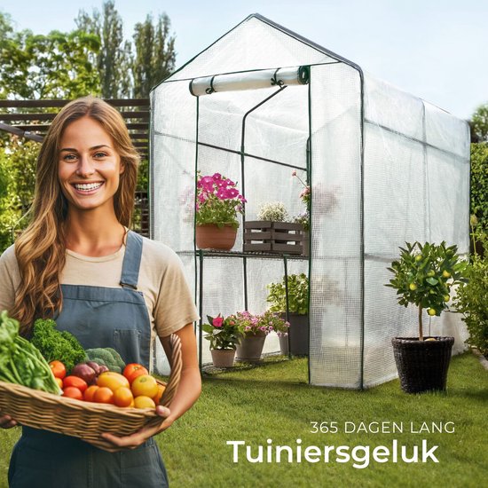 WOLTU Foliekas, tomatenkas, broeikas, tuinhuis, broeibak, groenten