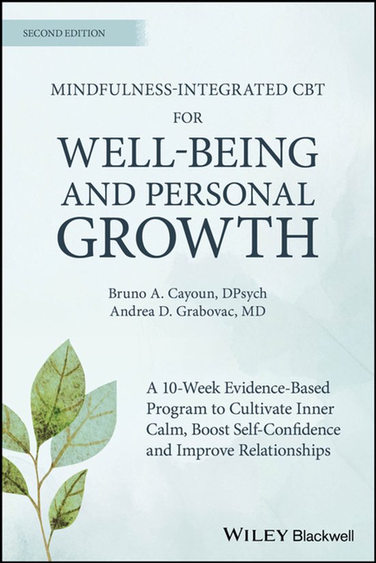 Mindfulness-integrated CBT for Well-being and Personal Growt ... - cover