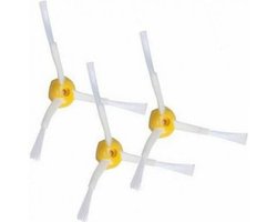 GELLDG Driehoekige zijborstelbevestiging - Vervangende borstel - Zijborstel - Robotstofzuigeraccessoire - Geschikt voor iRobot Roomba 600 en 700-serie - 3-pack