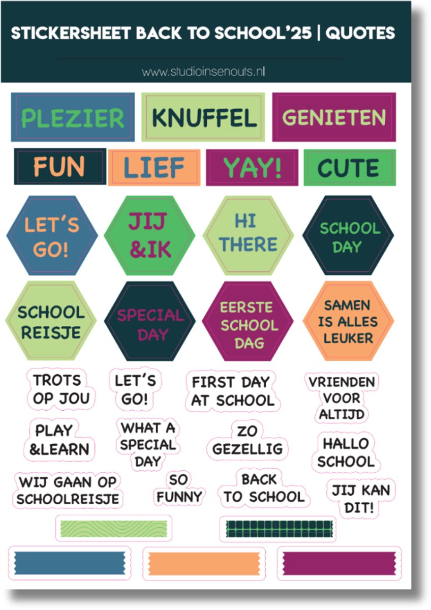 Stickervel Quotes | Back To School'25