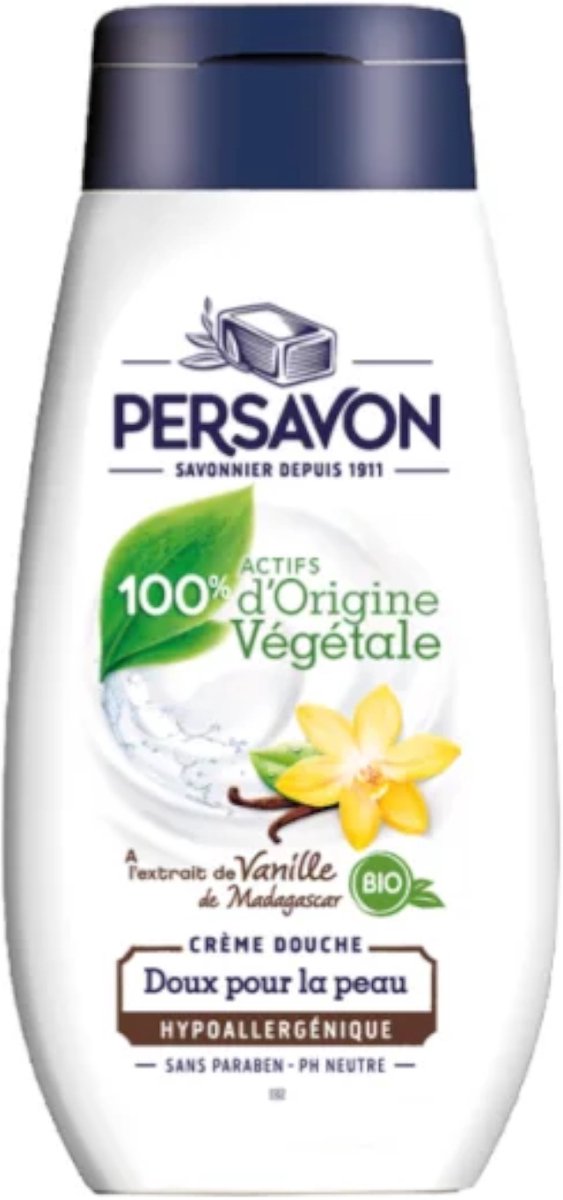 Persavon douche 500ml vanille extracten madagascar