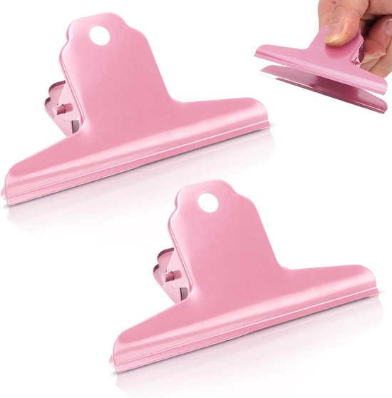 Premium Paperclips - Set van 200 stuks in roségoud metaal | Motief Premium Paperclips - Set van 200 stuks in roségoud metaal | Motief
