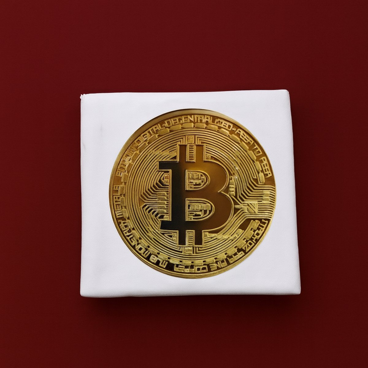 BITCOIN zweetband met ritsvak 2 stuks - Piratenpartij Polsband Crypto - Kerst Carnaval Portemonnee - one size