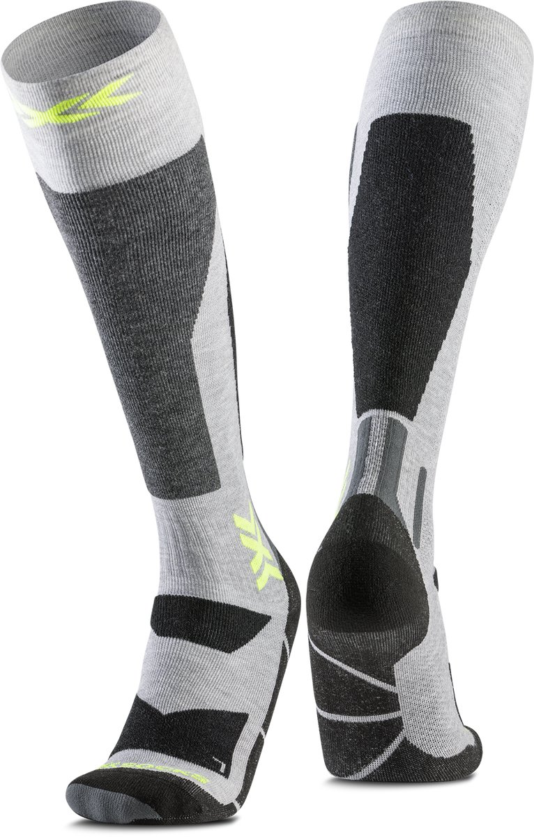 X-Socks Snowboard Discover Sokken OTC 45-47 /Lichtgrijs Zwart