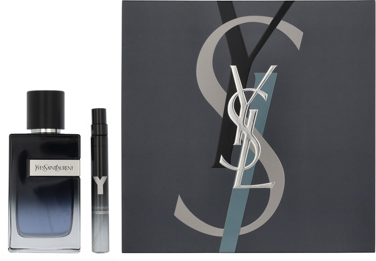 Yves Saint Laurent Y Eau de Parfum Giftset – 100 ml + 10 ml Travel Spray – Herenparfum