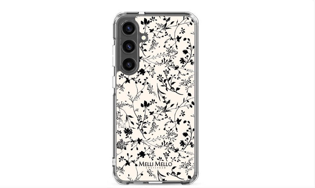 Melli Mello Telefoonhoesje Crimson Palm (Soft case) - Samsung Galaxy S24 Plus