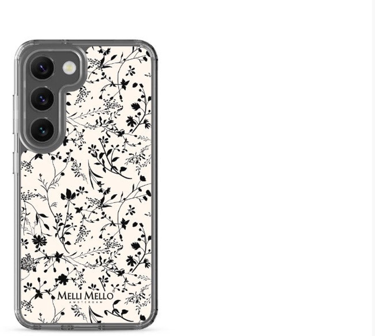 Melli Mello Telefoonhoesje Crimson Palm (Soft case) - Samsung Galaxy S23