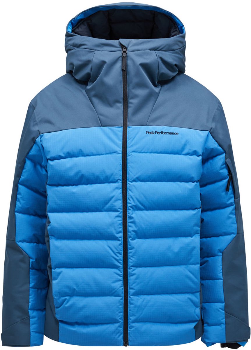 PEAK PERFORMANCE SHRED DOWN JACKET MEN Mountain lake azure Blauw