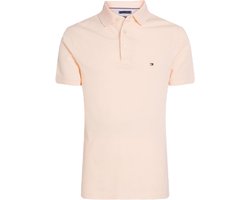 Tommy Hilfiger 1985 Slim Polo - heren poloshirt - zalmoranje