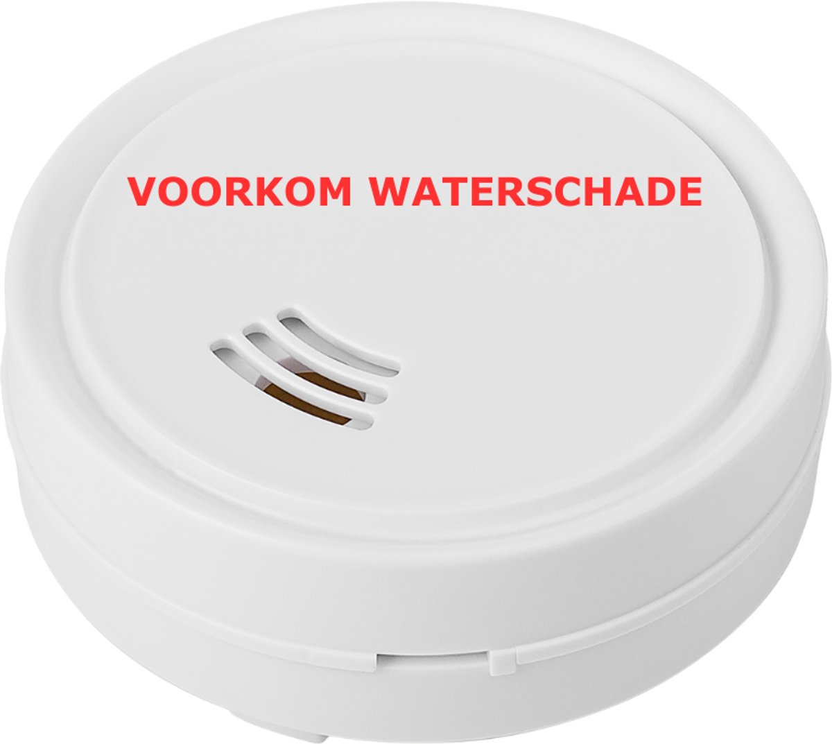 Watermelder incl. batterij - Wateralarm - Watersensor - Lekkagemelder - Wateroverlast - Lekkage - Slurpzak - Waterdetector