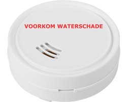 Watermelder incl. batterij - Wateralarm - Watersensor - Lekkagemelder - Wateroverlast - Lekkage - Slurpzak - Waterdetector