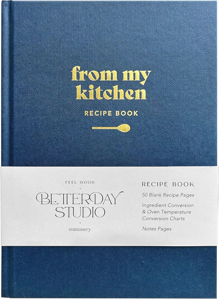 Receptendagboek voor 50 recepten - Perfect Kookcadeau voor Fijnproevers