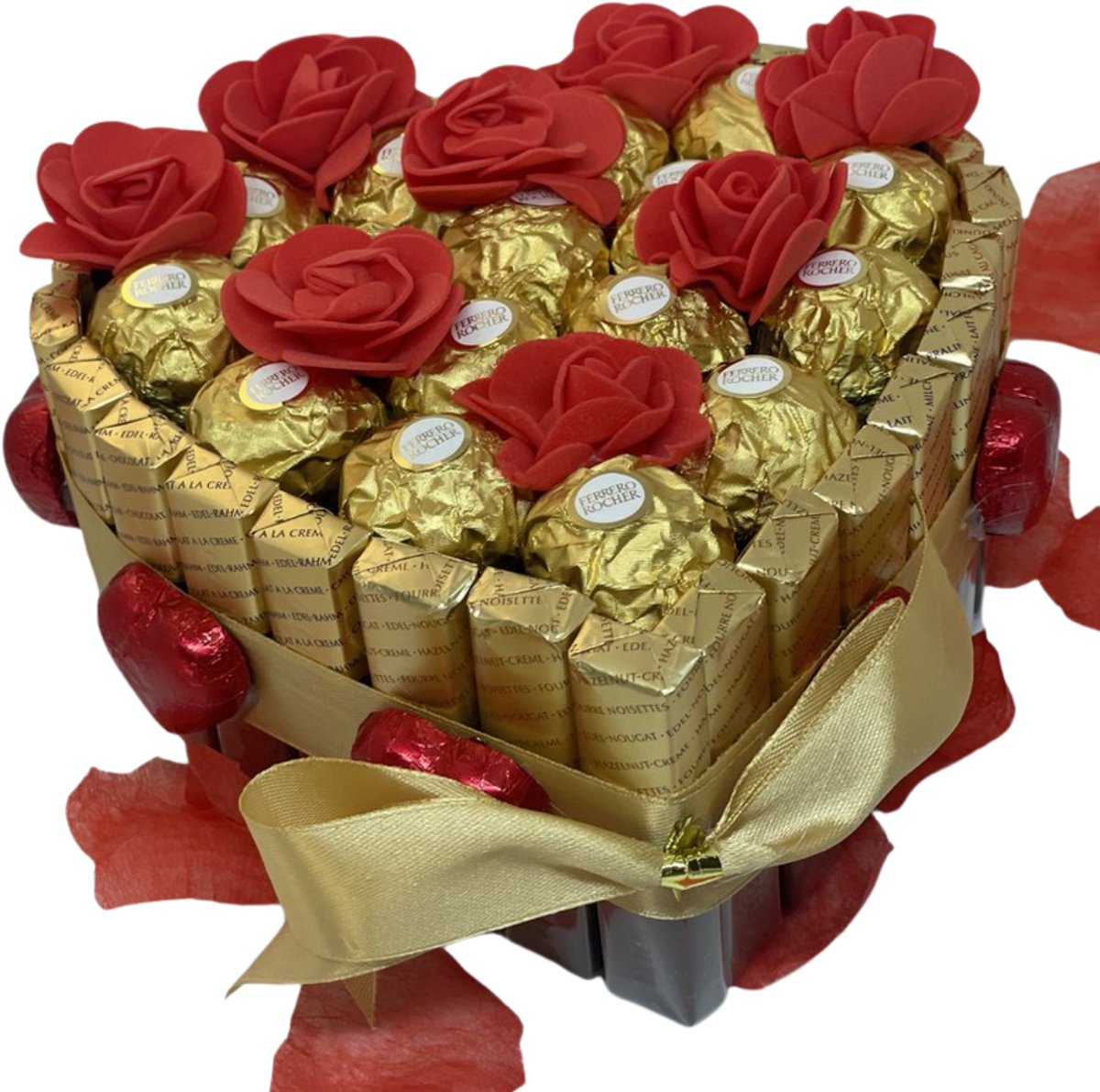 Chocolade Hart Geschenk - Giftpack - Ferrero Rocher