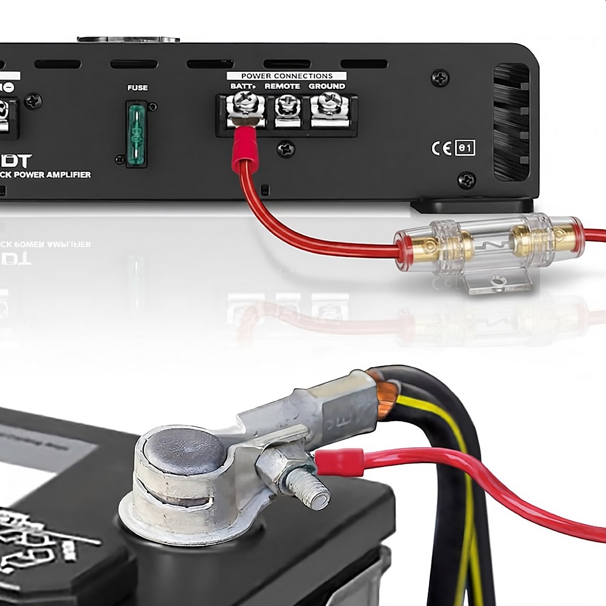 Subwoofer Kabelset - Compleet Audio Bedradingsset - Geschikt voor Autogeluidssystemen - Skoov – foto 7