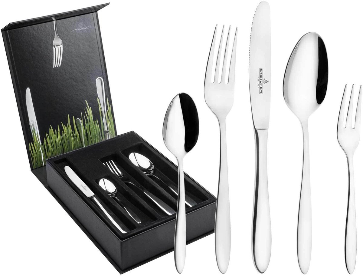 Tafelbesteck inkl. Besteckbox Bozen Set van 30