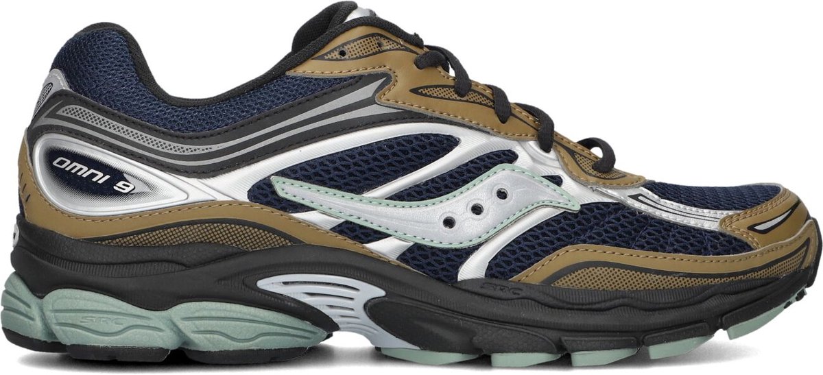 Saucony Progrid Omni 9 H Sneakers Mesh Heren Blauw
