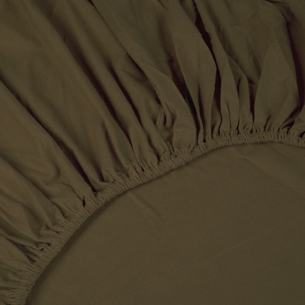 Kayori Atsui Topper Hoeslaken Flanel - 180x210-220cm - Matrasdikte 12 cm - Heerlijk warm - Donkergroen