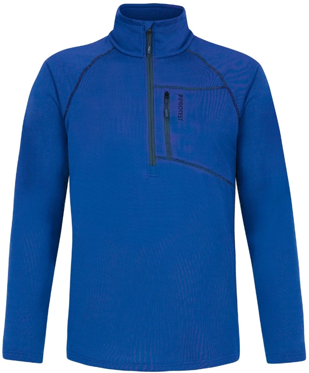 Protest Mens Prtrekody 1/4 Zip Active Top Blauw