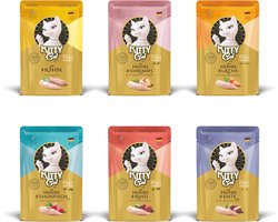 Natuurlijk graanvrij kattenvoer met filet in paté - 6 x 85 g proefpakket