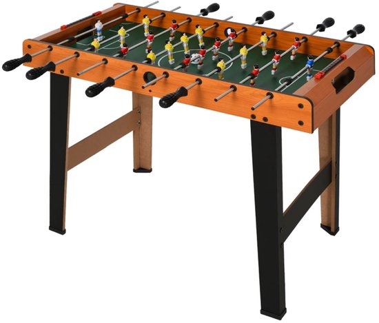 Voetbaltafel - Tafelvoetbal - Tafelvoetbalset - Partyspeltafel - 2 Ballen - Antislip Handgrepen - Scorebord - Tafelvoetbalspel - Tafel Voetbal - 84,5x40x61,2 cm - Speltafel - Compact