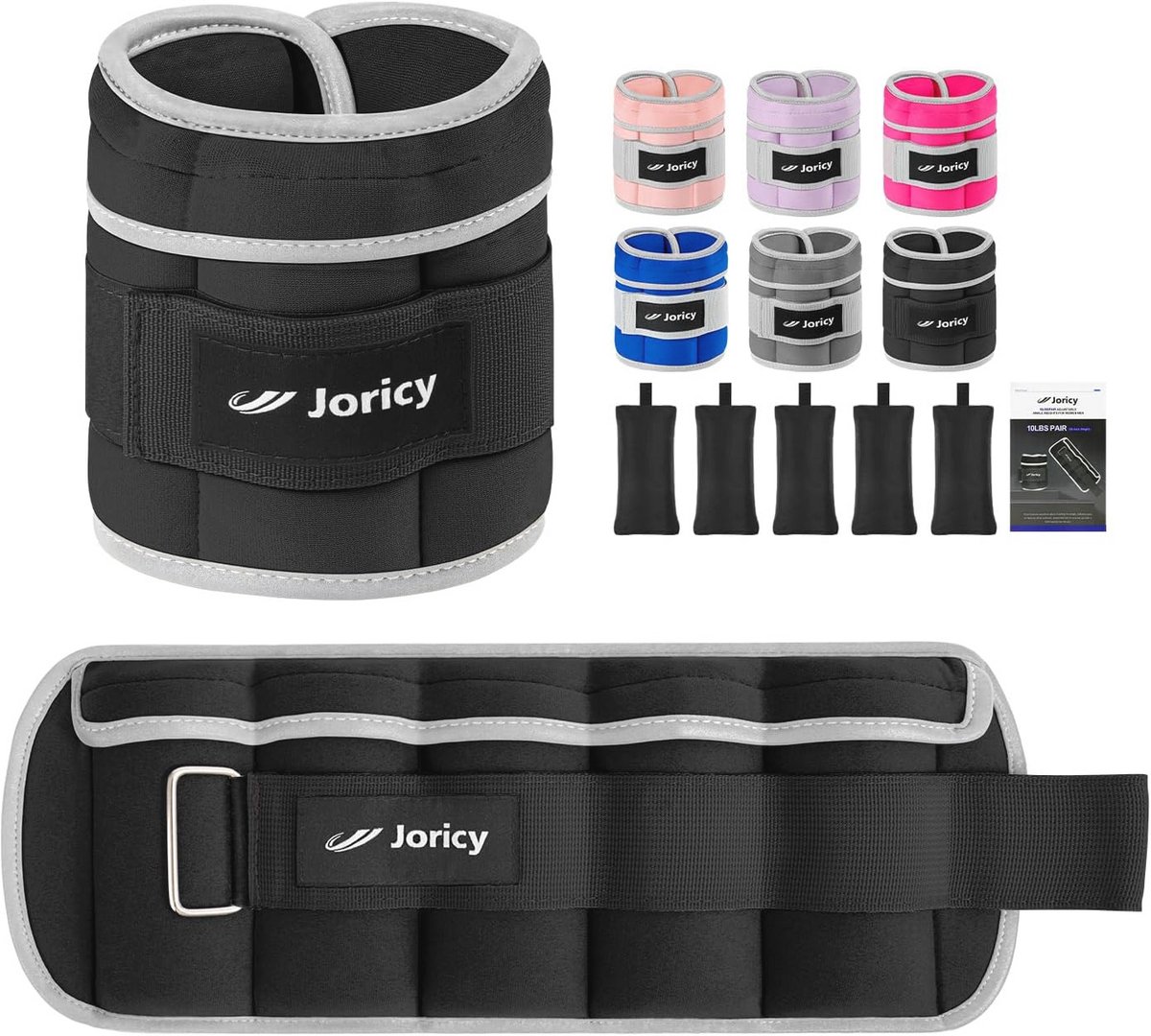 Verstelbare Enkelgewichten voor Training - 1, 2, 3, 4, 5 kg - Perfect voor Wandelen en Fitness