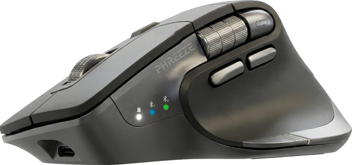 Phreeze Master 3S Pro Draadloze Ergonomische Muis - Bol